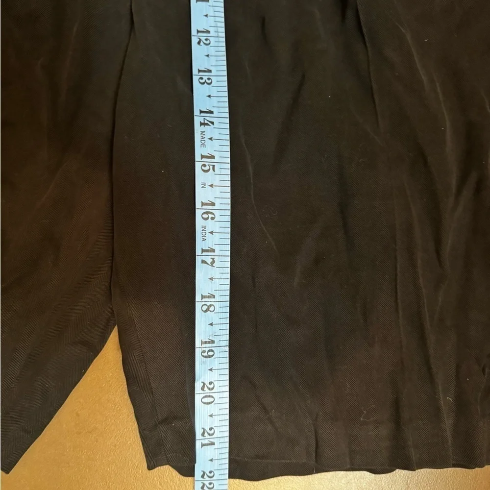 NEW! JAMAICA JAXX Shorts Men's SZ 42 Black Pleated Luxury 100% Silk Vacation NWT